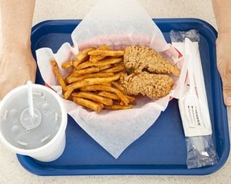 Британские врачи борются с ожирением, но при этом в больницах продают фаст-фуд